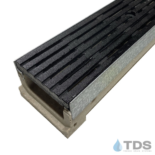 ULMA M100K Drain Channel kit w/Bronze Age™ BARS Grate-RAW