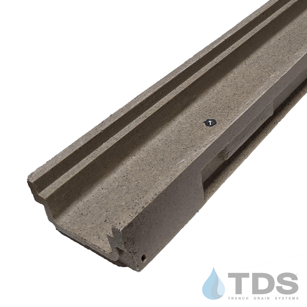 ULMA M100V Shallow Neutral Channel (1M) - No edge – Drainage Kits