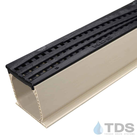 Black Wave Poly Grate with Sand Mini Channel MCKS-555