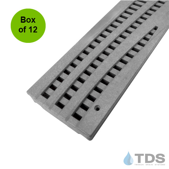 NDS 253GY - Box of 12 - Class B ADA Compliant Wave HDPE 4