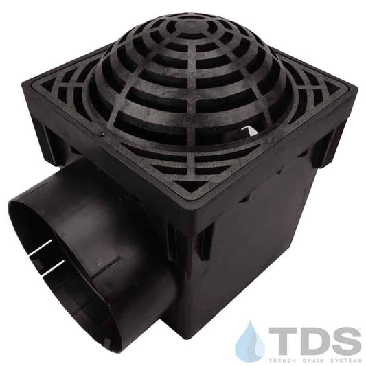 NDS-2outlet-catch-basin-6in-outlets-blk-atrium-grate-TDSdrains