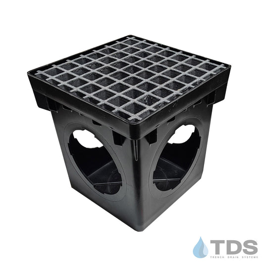 NDS 12" Catch Basin Kit with FG-MESH Fiberglass Mesh Grate