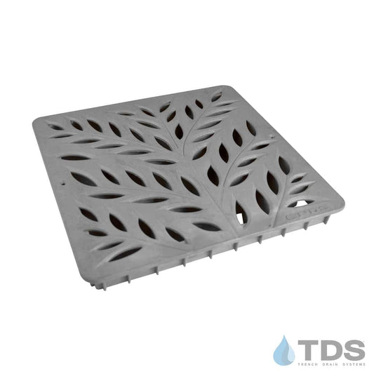 NDS1218GY botanical Grey catch basin grate