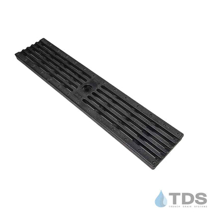 ZURN Z884 Drainage Kit w/ P4-HPP-BLACK HDPE Grate - Bottom Outlet