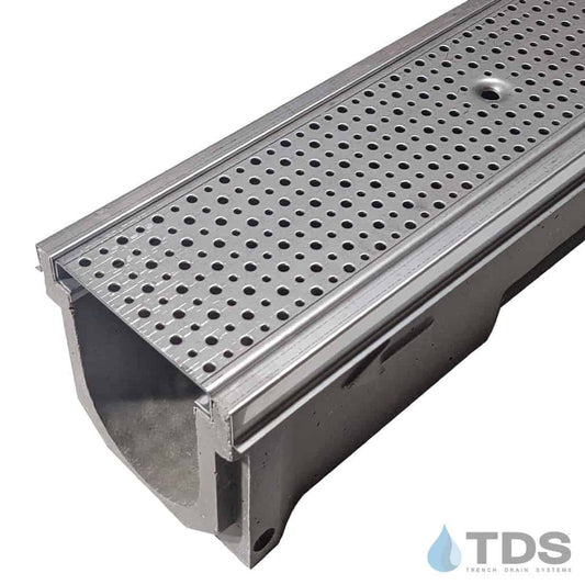 PCK6-DG0632-SE Stainless Steel Foam Perforated with Edging