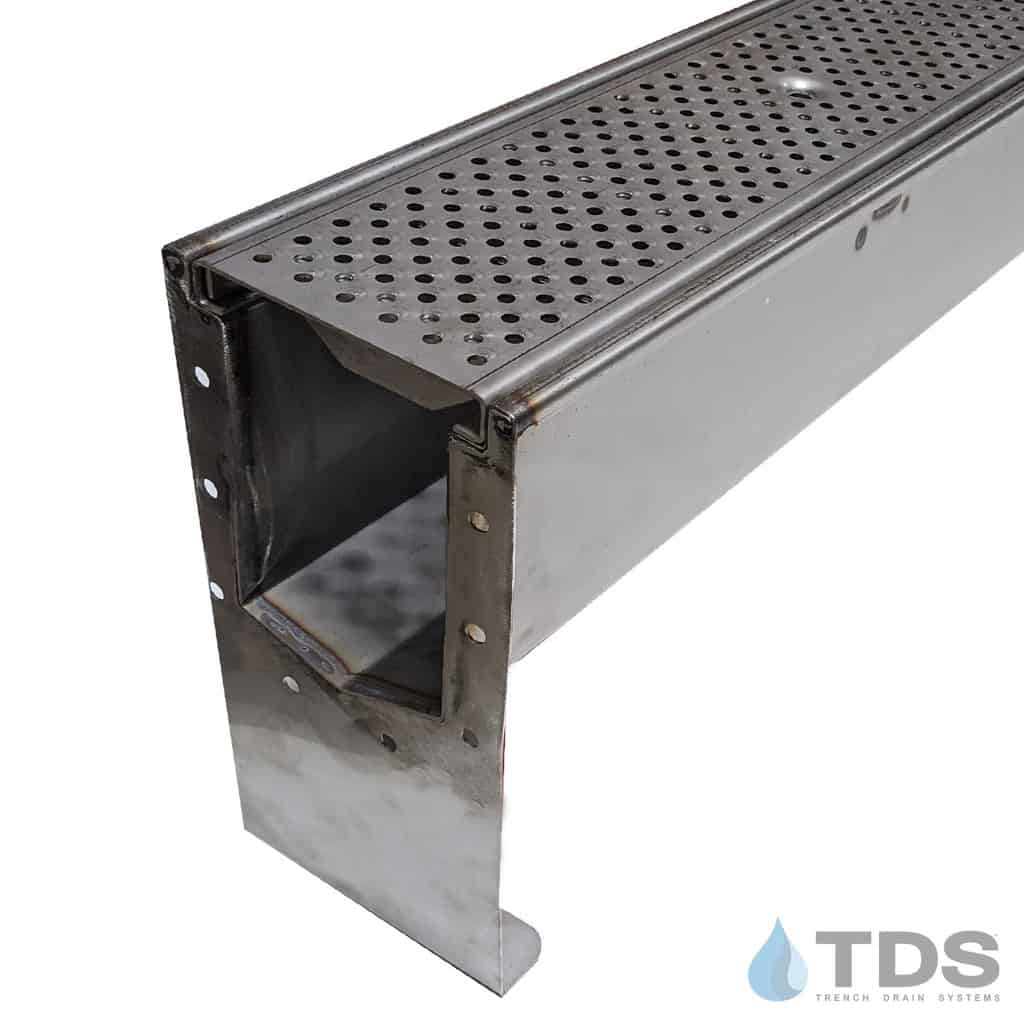 SS600 Stainless Steel Drain Kit w/ DG0657R Perforated Stainless Steel ...