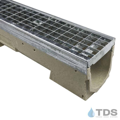 U100K with 402 Galvanized Steel Mesh Grate