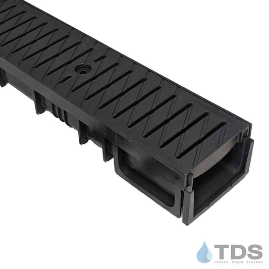 ULMA Hydro Mini Plus with ULMA 494 ADA Heel proof Polypropylene Black Grate Class A