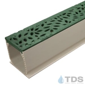 NDS Green Deco Botanical Grate with Sand Mini Channel MCKS-554GR
