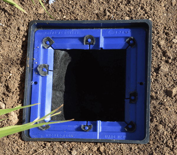 NDS catch basin filter - installed