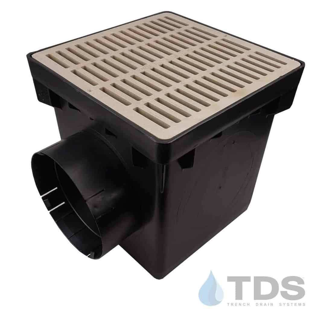 Nds 12 Catch Basin Kit W Slotted Grate Drainage Kits