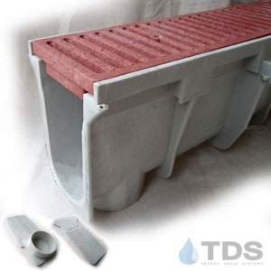 NDS-DuraSlope-kit-plastic-grate-red1 hpde channel