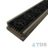 POLY500-PE-692-TDSdrains shallow POLYCAST polymer concrete channel cast iron Patriot grate