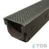 POLY600-xx-657-TDSdrains stainless steel perforated grate polymer concrete channel Polycast