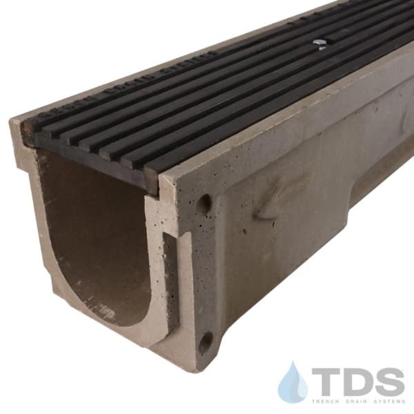 POLY600-xx-675D-TDsdrains cast iron transverse ada grate polymer concrete channel Polycast