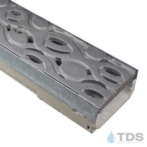 M100K-Janis Cast Iron Ironage Deco Grate polymer concrete channel ULMA