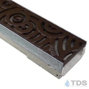 M100K-Oblio-boof cast iron ironage deco grate polymer concrete ULMA channel galv edge