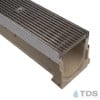 ULMA U100KX Polymer Concrete Channel with Stainless Steel Edging and Wedge Wire Grate