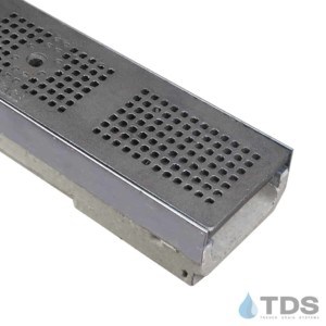 ULMA M100KX Channel with Stainless Steel Edge and Mission Bay Grate