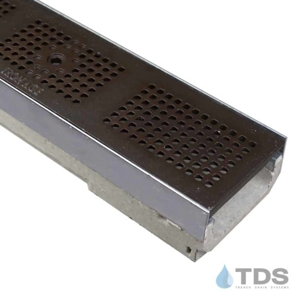 ULMA M100KX Channel with Stainless Steel Edge and BoOF Mission Bay Grate