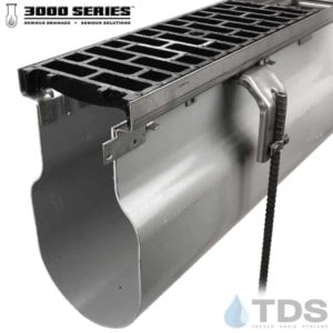 TDS 3000 Series Stainless Steel Frame DG3042D Ductile Iron Class D Grate