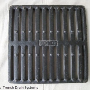 NDS1213 Ductile Iron catch basin grate - 12inch