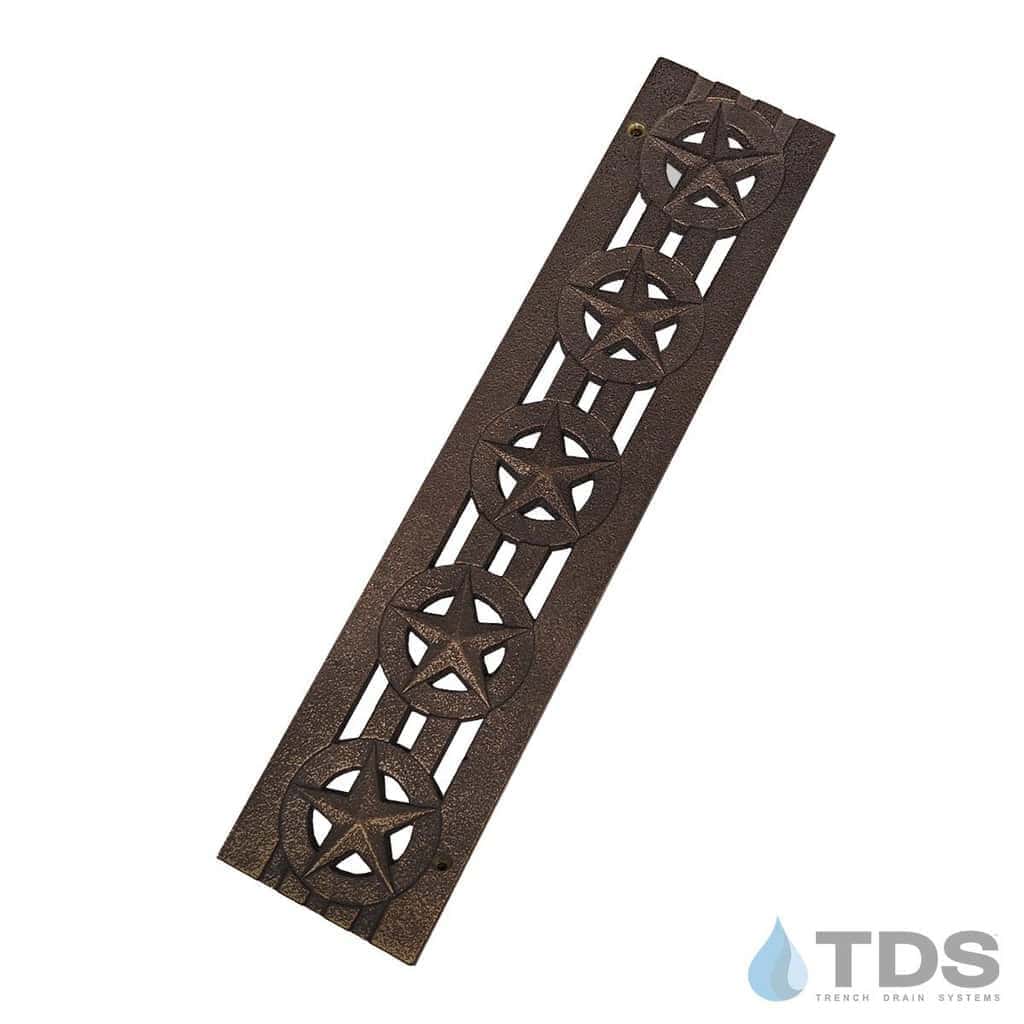 BA-STAR-0312-D TDS Bronze Age Star Grate in Ductile Iron
