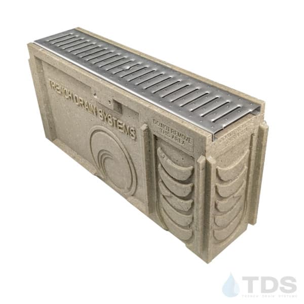 TP0650S Catch basin with DG0647 SS Slotted Grate