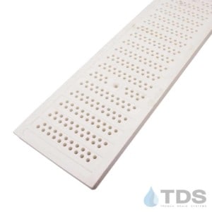 NDS-671 WHITE Dura Slope Plastic Perforated Grate