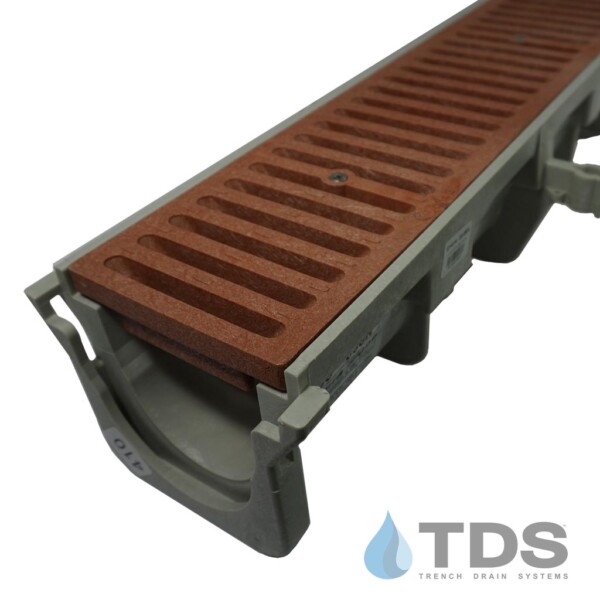NDS-Dura-XX-665-TDSdrains NDS Dura Slope with Brick Red 665 Grates