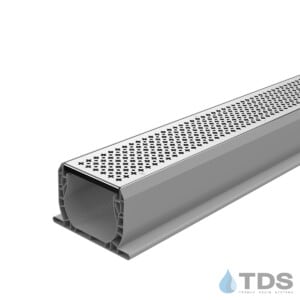 NDS Spee-D Channel with TDS Bronze Age Stainless Steel Cathedral Grate