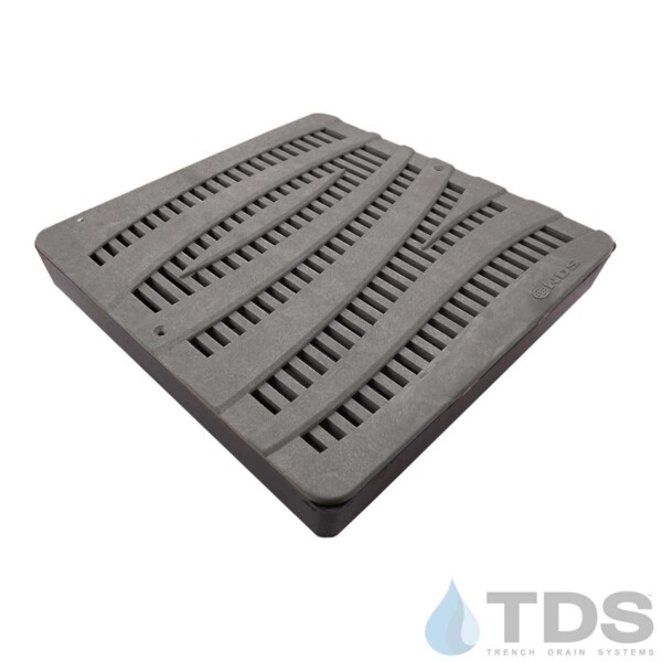 NDS-lowProfile-12-catch-basin-wave gray-TDSdrains