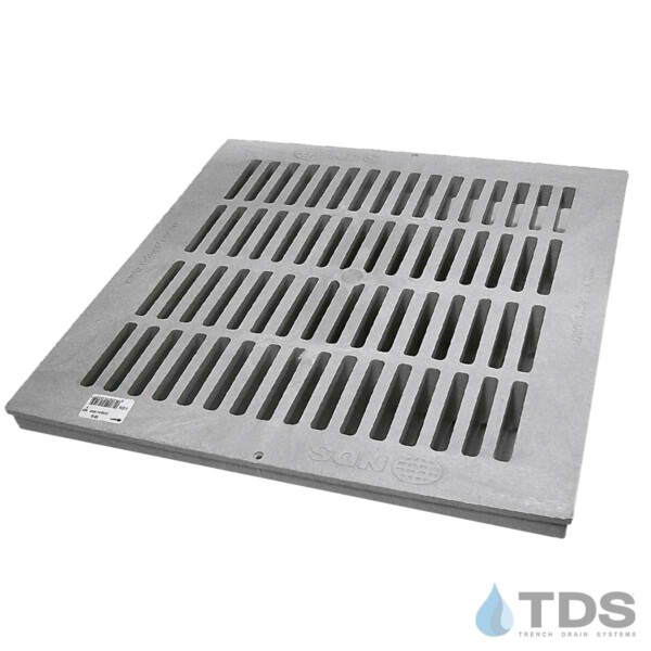 NDS 1810 Grey HDPE 18" Slotted Catch Basin Grate