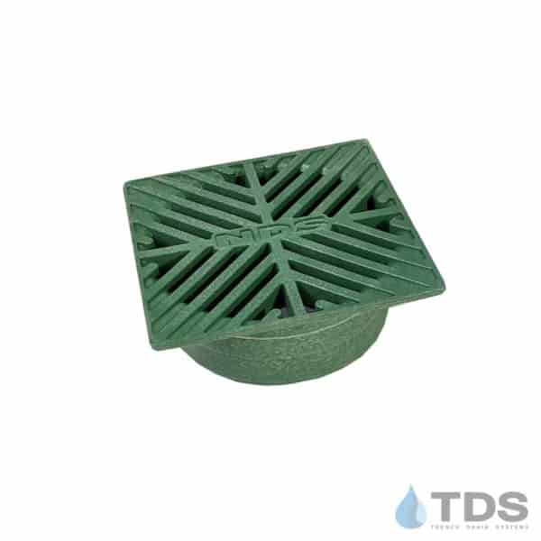 NDS7 5inch square green slotted grate