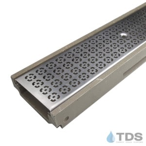 PCK5-DG0633 POLYCAST 500 with Square Deco Stainless Steel Grate