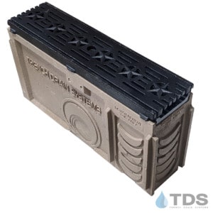 TP0650S - DG0692-CF Catch basin w/ Cast Iron Patriot Grate and Frame