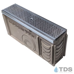 TP0650S-GS-646R Polycast 650S with Galvanized edge and reinforced DG0646 Galvanized Grate
