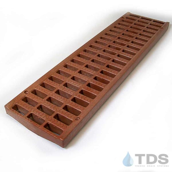 NDS Pro Series 5 Slotted Brick Red Grate NDS 818